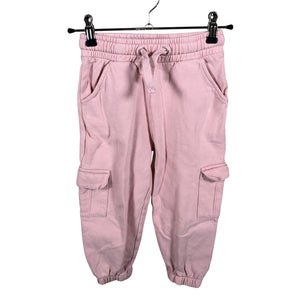 Unisex Next - Dressikangast püksid, suurus 104 - 110 - Heleroosa (1)