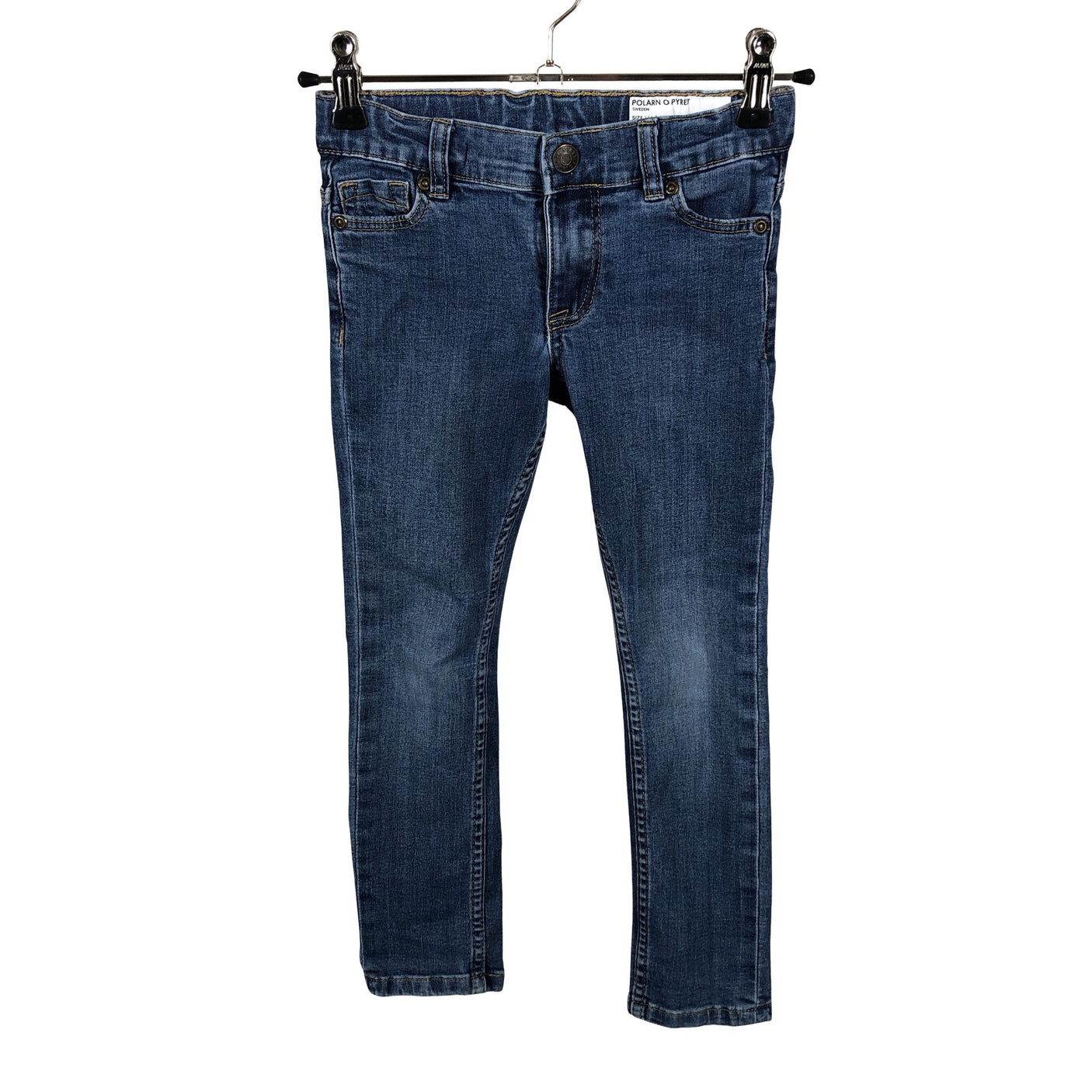 Unisex Polarn O. Pyret - Teksad, suurus 116 - 122 - Sinine (1)