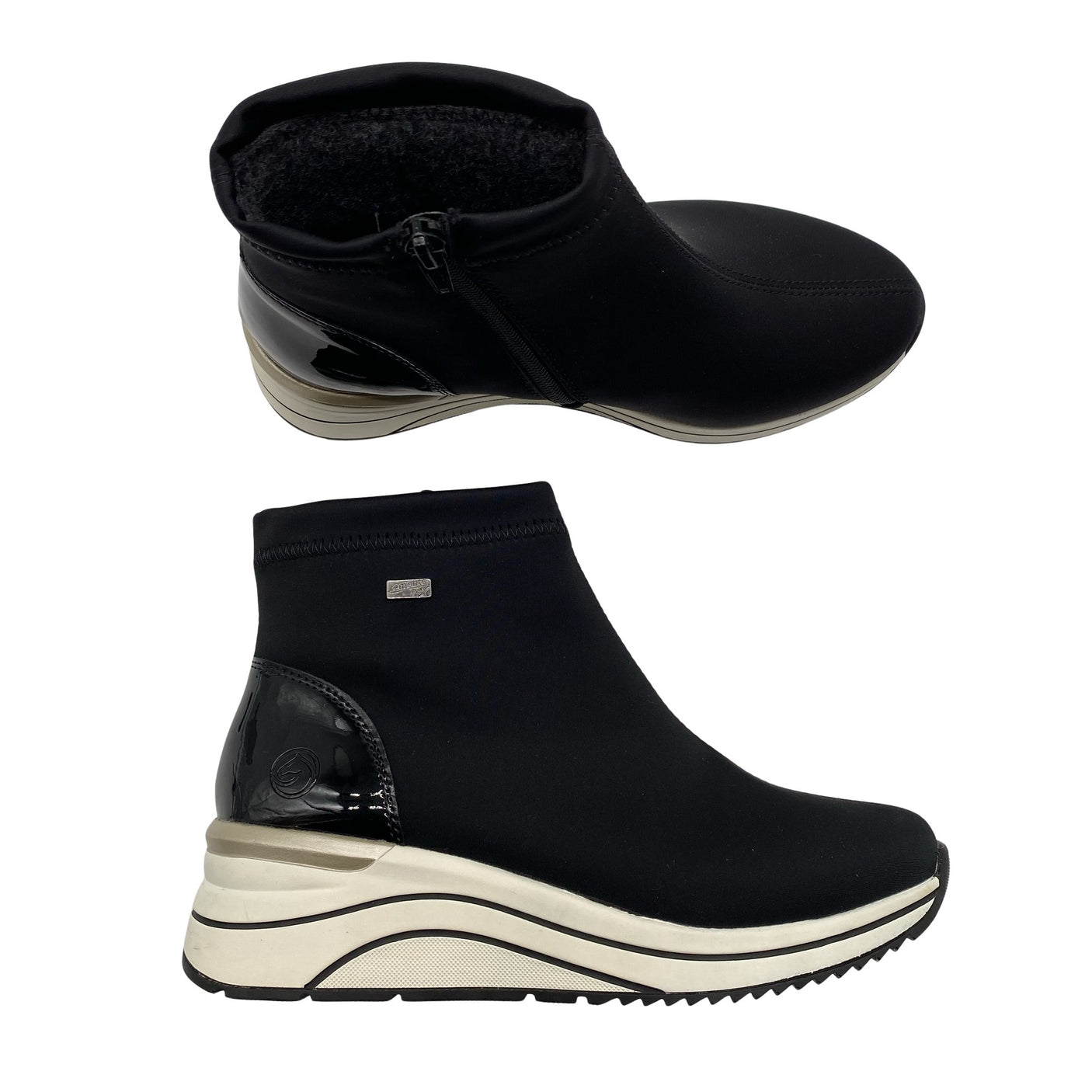 Unisex Remonte - Poolsaapad, suurus 37 - Must (1)