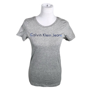 Unisex Calvin Klein Jeans - T-särk, suurus 38 - Hall (1)