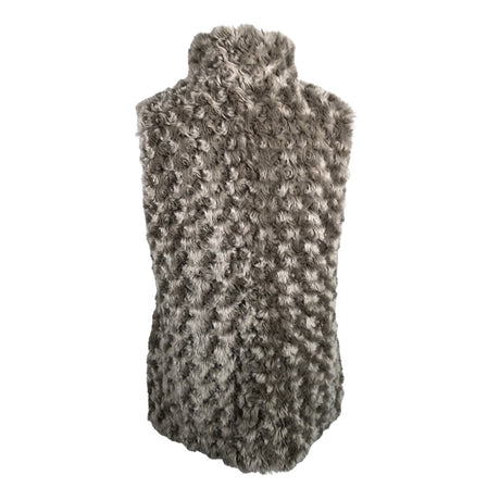 Unisex Next - Kunstkarusnahast vest, suurus 40 - Hall (2)