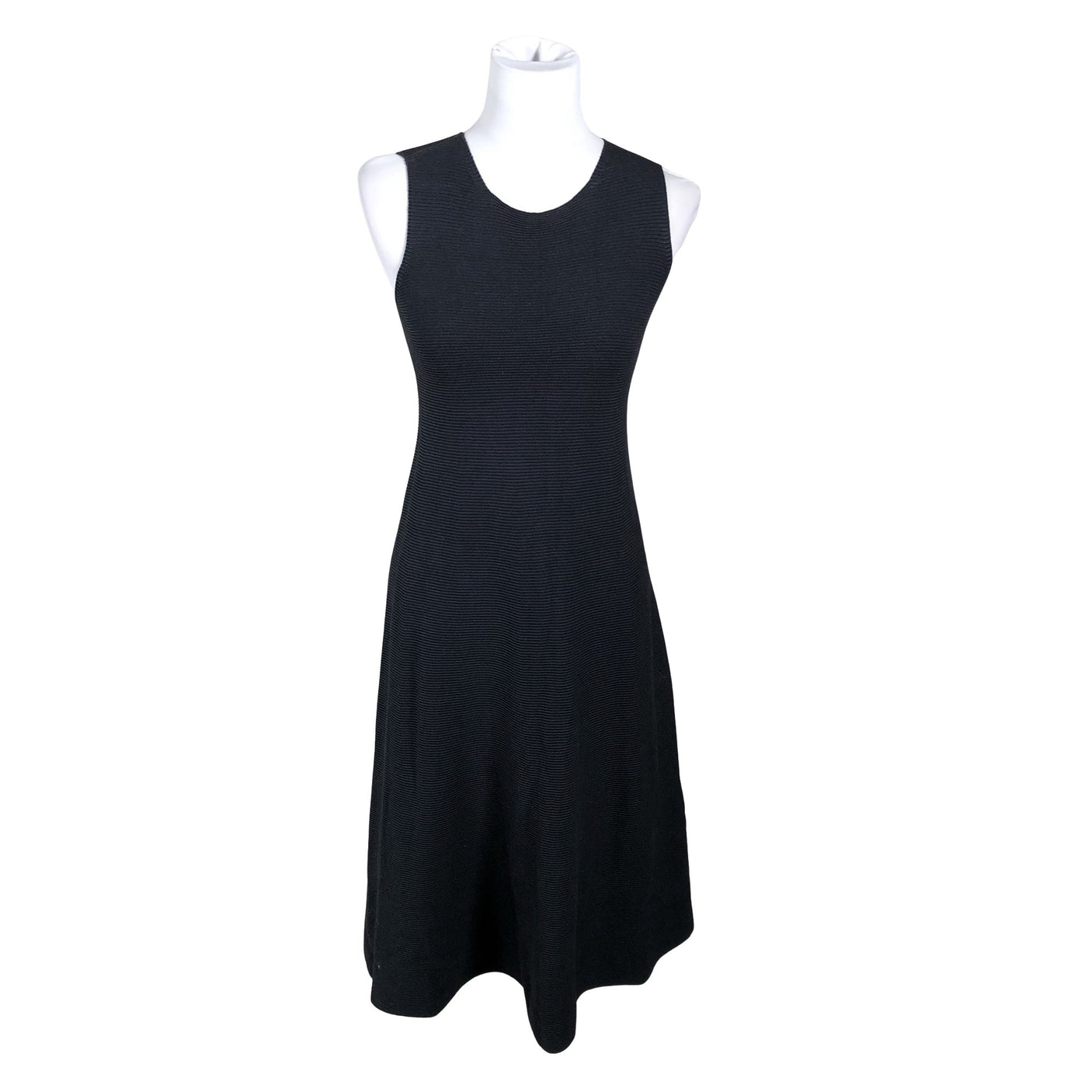 Unisex Uniqlo - Kootud kleit, suurus 36 - Must (1)
