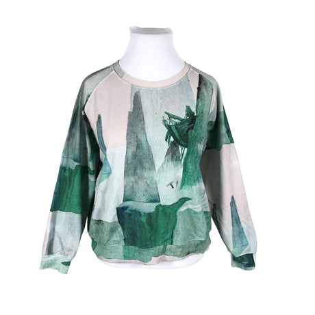 Unisex Papu - Dressikangast pluus, suurus 42 - Roheline ()