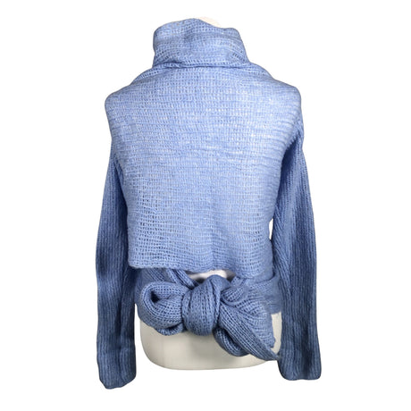 Unisex Handmade - Kampsun, suurus 38 - Helesinine (2)