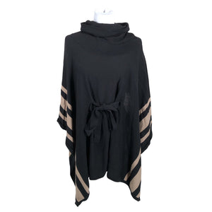 Unisex Uterqüe - Pontšo, suurus 38 - Must (1)