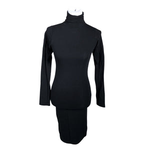 Unisex American Apparel - Trikotaažist kleit, suurus 36 - Must (1)
