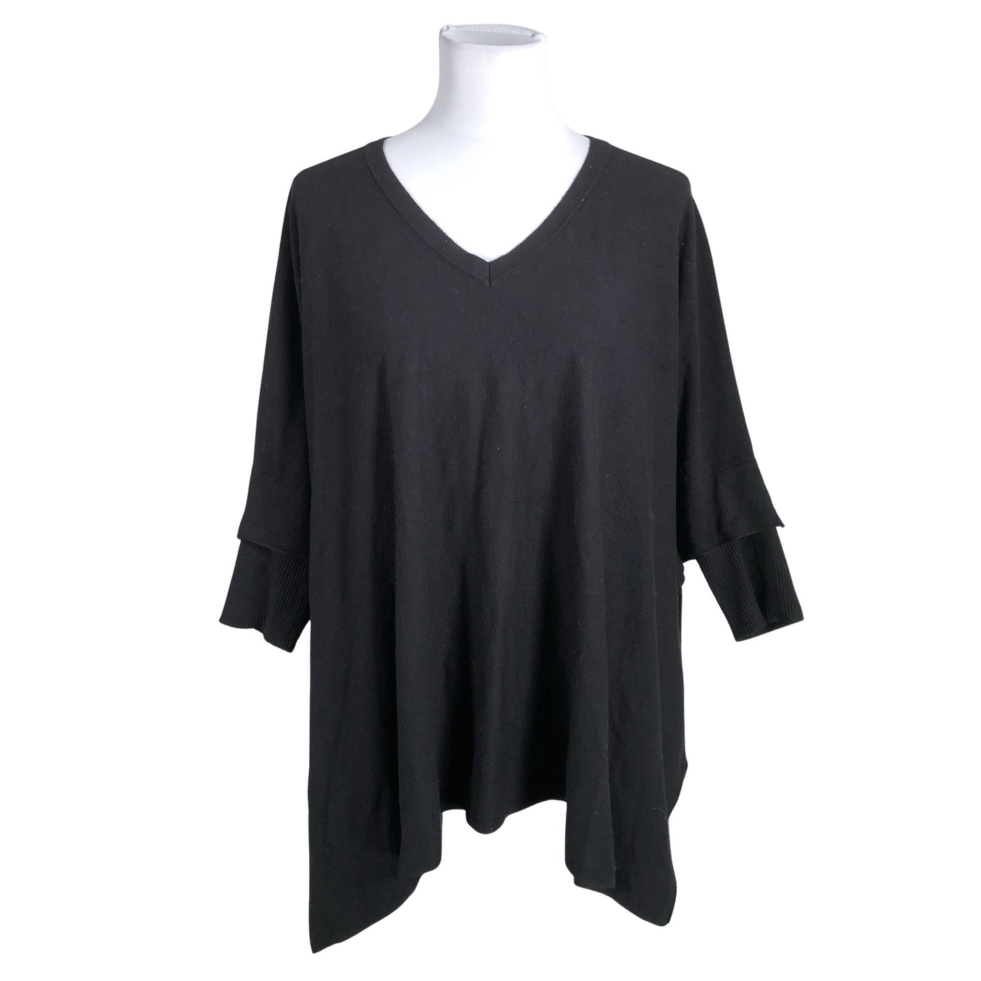 Unisex The Masai - Kootud tuunika, suurus 40 - Must (1)