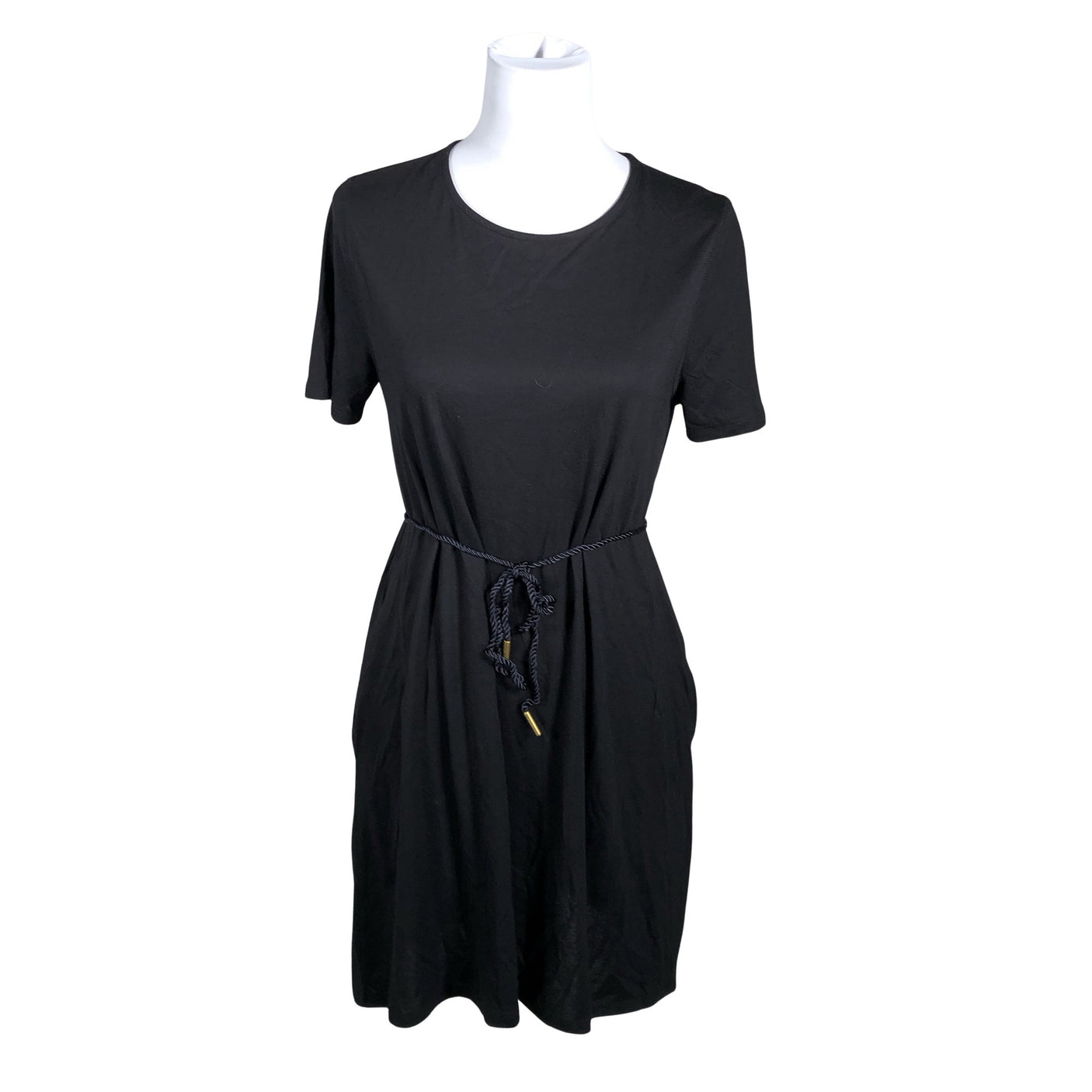 Unisex Weekday - Trikotaažist kleit, suurus 34 - Must (1)