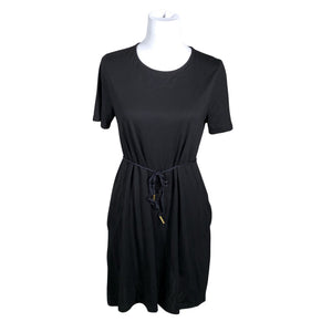 Unisex Weekday - Trikotaažist kleit, suurus 34 - Must (1)
