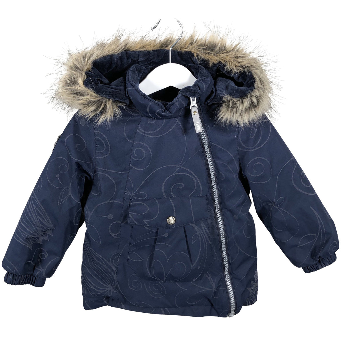 Unisex Lenne - Talvejope, suurus 74 - 80 - Sinine (1)