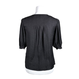 Unisex Superdry - Lühikeste käistega pluus, suurus 40 - Must (2)