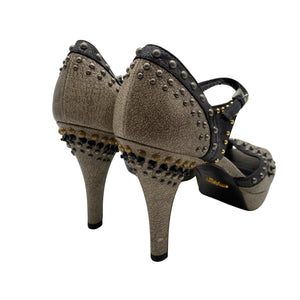 Unisex Prada - Lahtise ninaga kontsakingad, suurus 38 - Pruun (3)