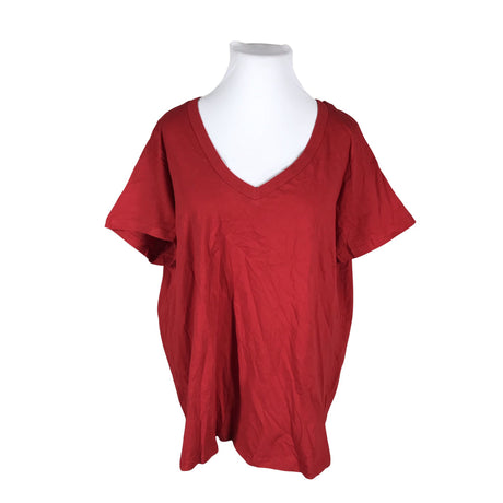 Unisex Zizzi - Trikotaažist tuunika, suurus 54 - Punane ()