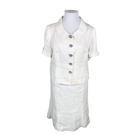 Unisex Caterina Leman - Kostüüm, suurus 48 - Valge ()