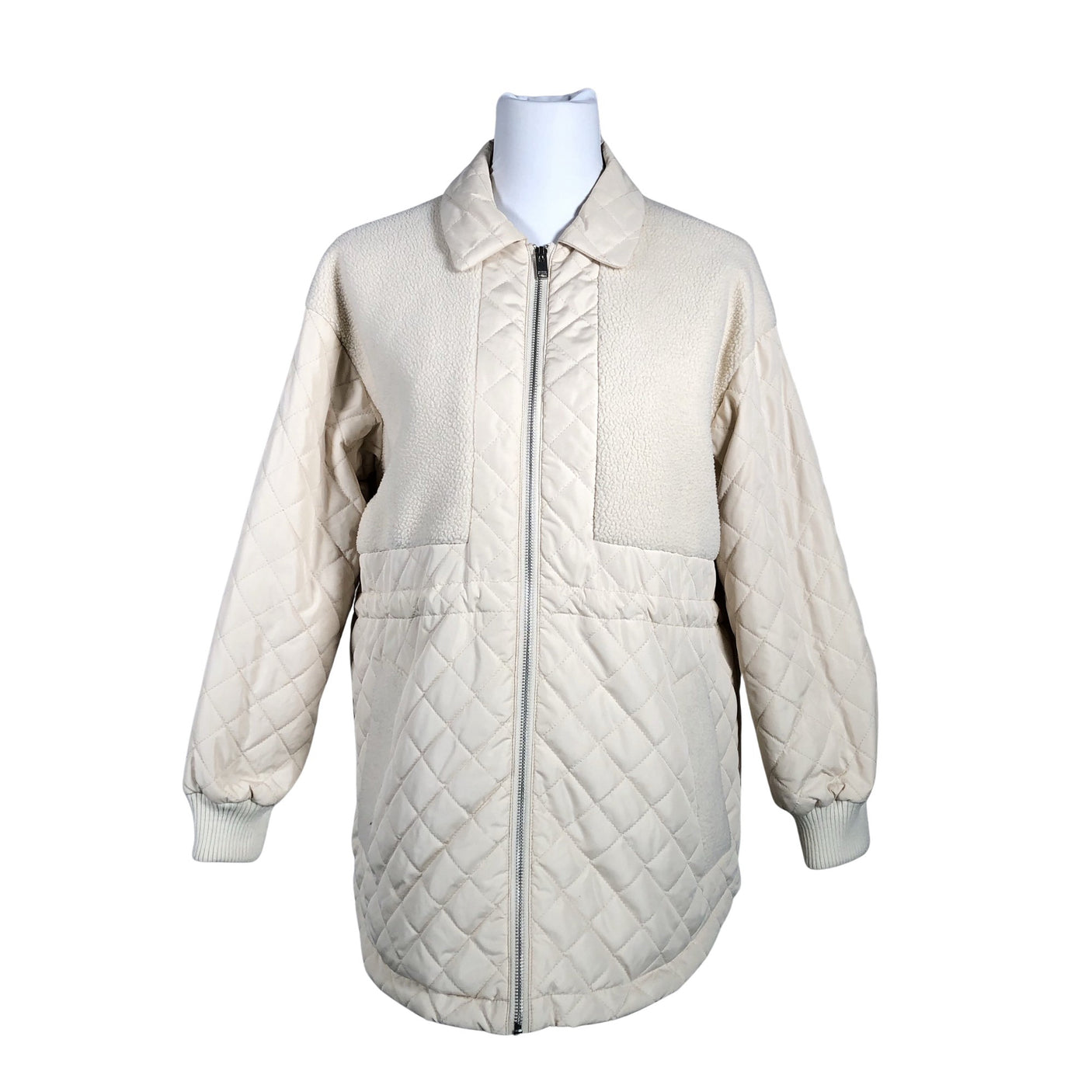 Unisex Selected - Tepitud jope, suurus 36 - Beige (1)