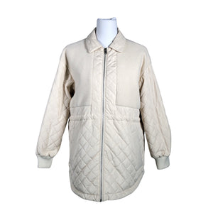 Unisex Selected - Tepitud jope, suurus 36 - Beige (1)
