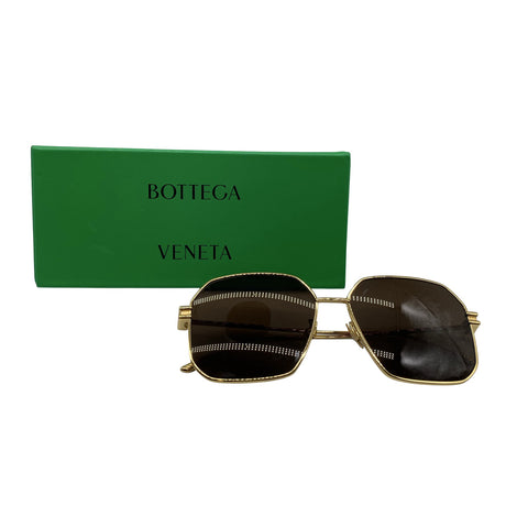 Unisex Bottega Veneta - Päikeseprillid, suurus Ei kokoa - Kuld ()