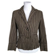 Unisex Fransa - Jakk, suurus 36 - Pruun ()