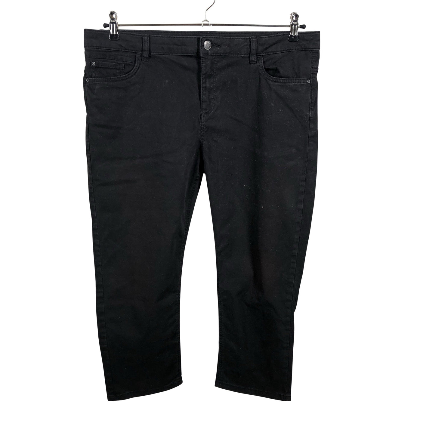 Unisex Esprit - Teksast poolpikad püksid, suurus 46 - Must (1)