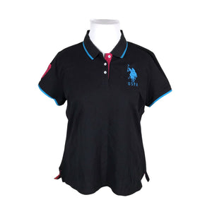 Unisex U.S. Polo Assn. - Polosärk, suurus 44 - Must (1)