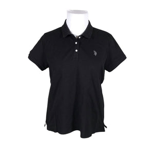 Unisex U.S. Polo Assn. - Polosärk, suurus 44 - Must (1)