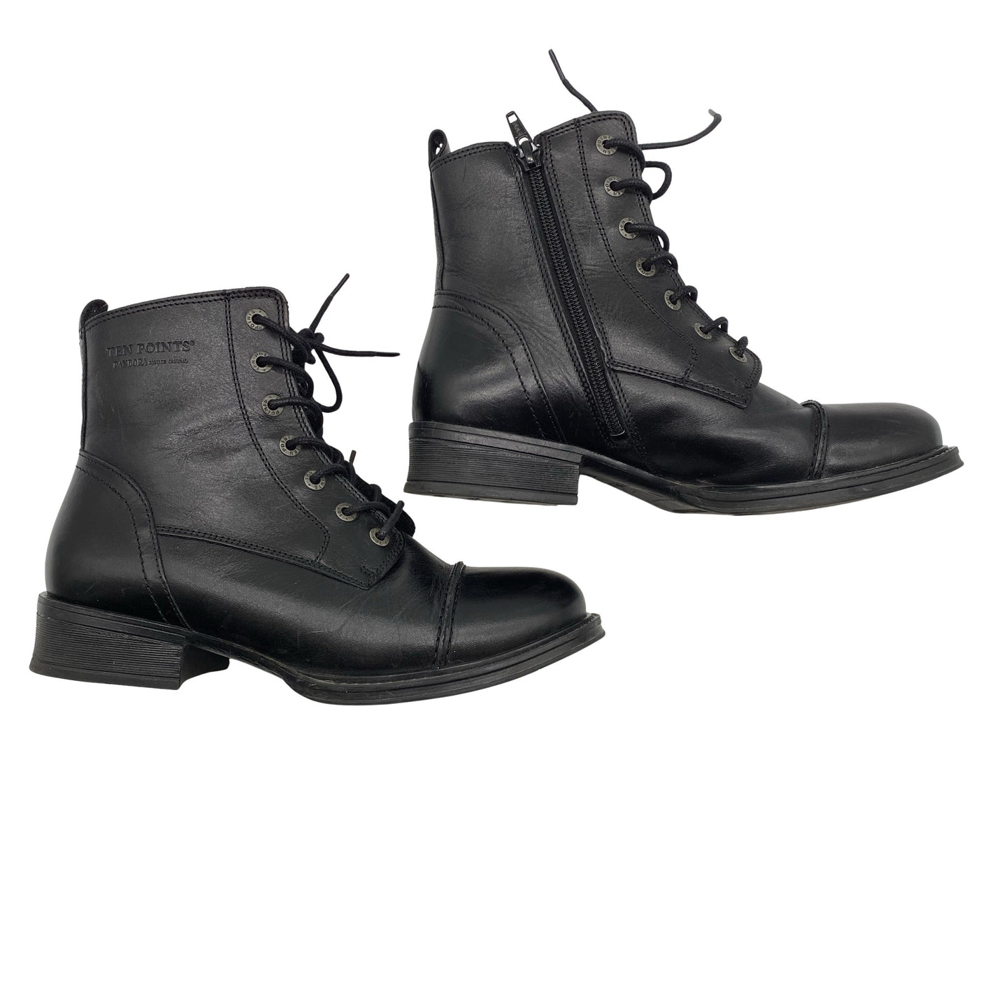 Unisex Ten Points - Poolsaapad, suurus 38 - Must (1)