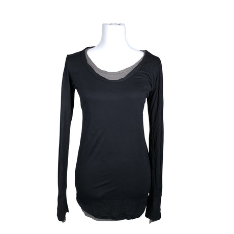Unisex IKKS - Trikotaažist pluus, suurus 40 - Must ()