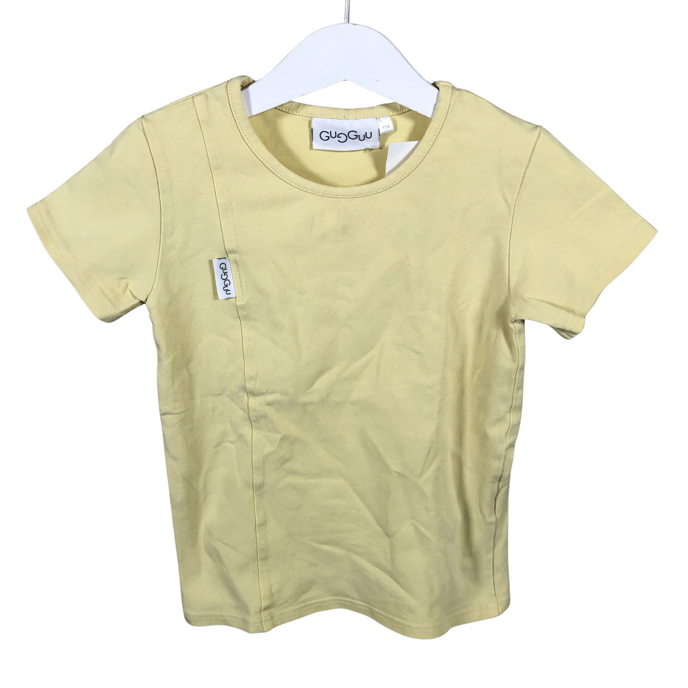 Unisex Gugguu - T-särk, suurus 110 - 116 - Kollane (1)