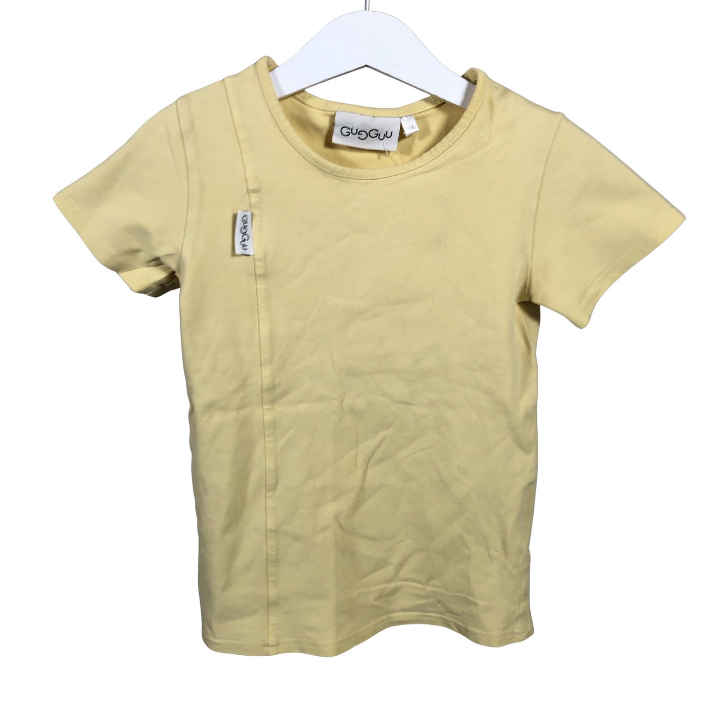 Unisex Gugguu - T-särk, suurus 110 - 116 - Kollane (1)