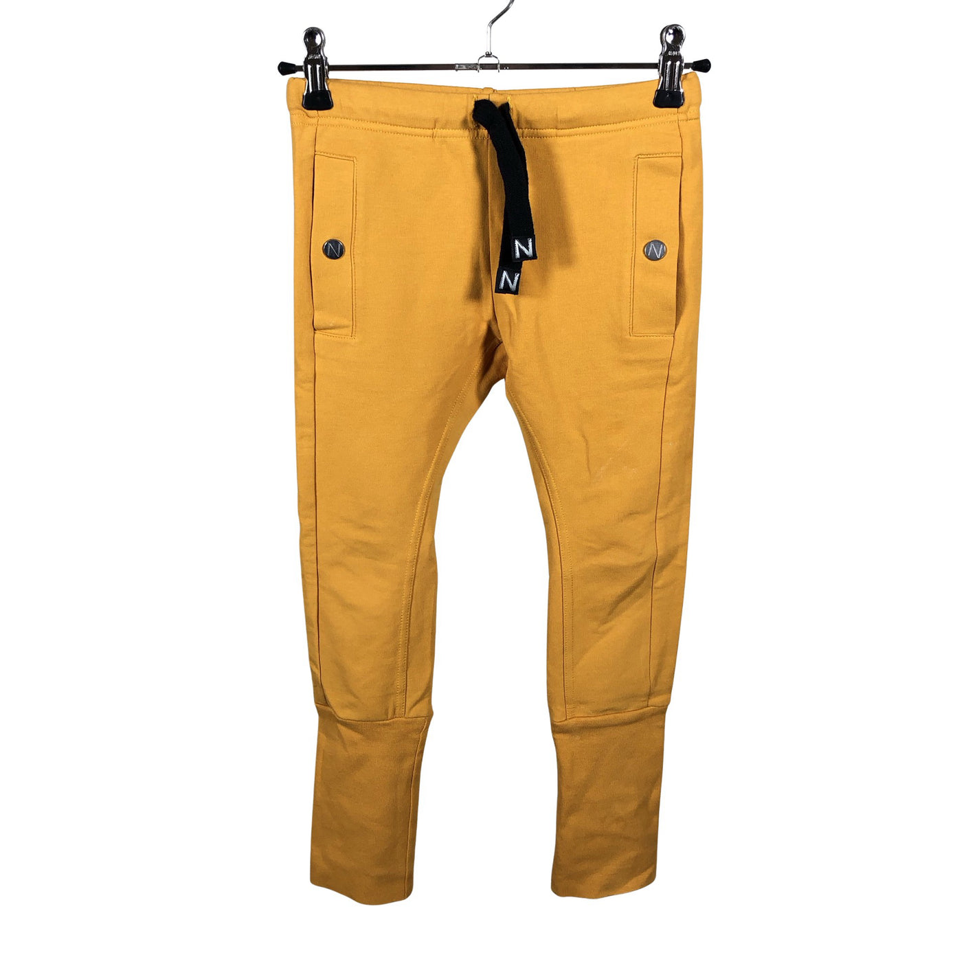 Unisex NOSH - Dressikangast püksid, suurus 110 - 116 - Kollane (1)