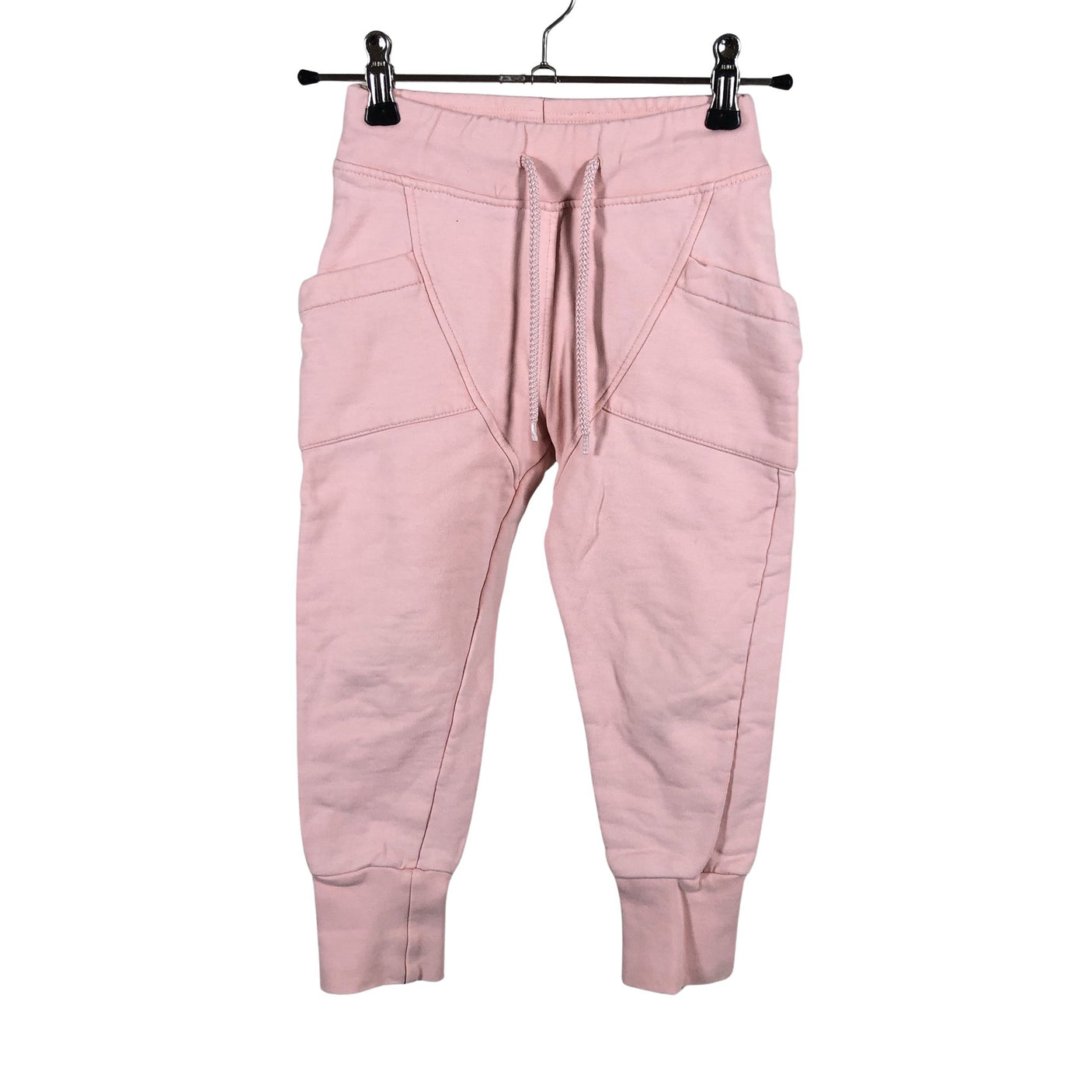Unisex Gugguu - Dressikangast püksid, suurus 104 - 110 - Heleroosa (1)