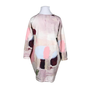 Unisex Papu - Trikotaažist kleit, suurus 42 - Heleroosa (2)