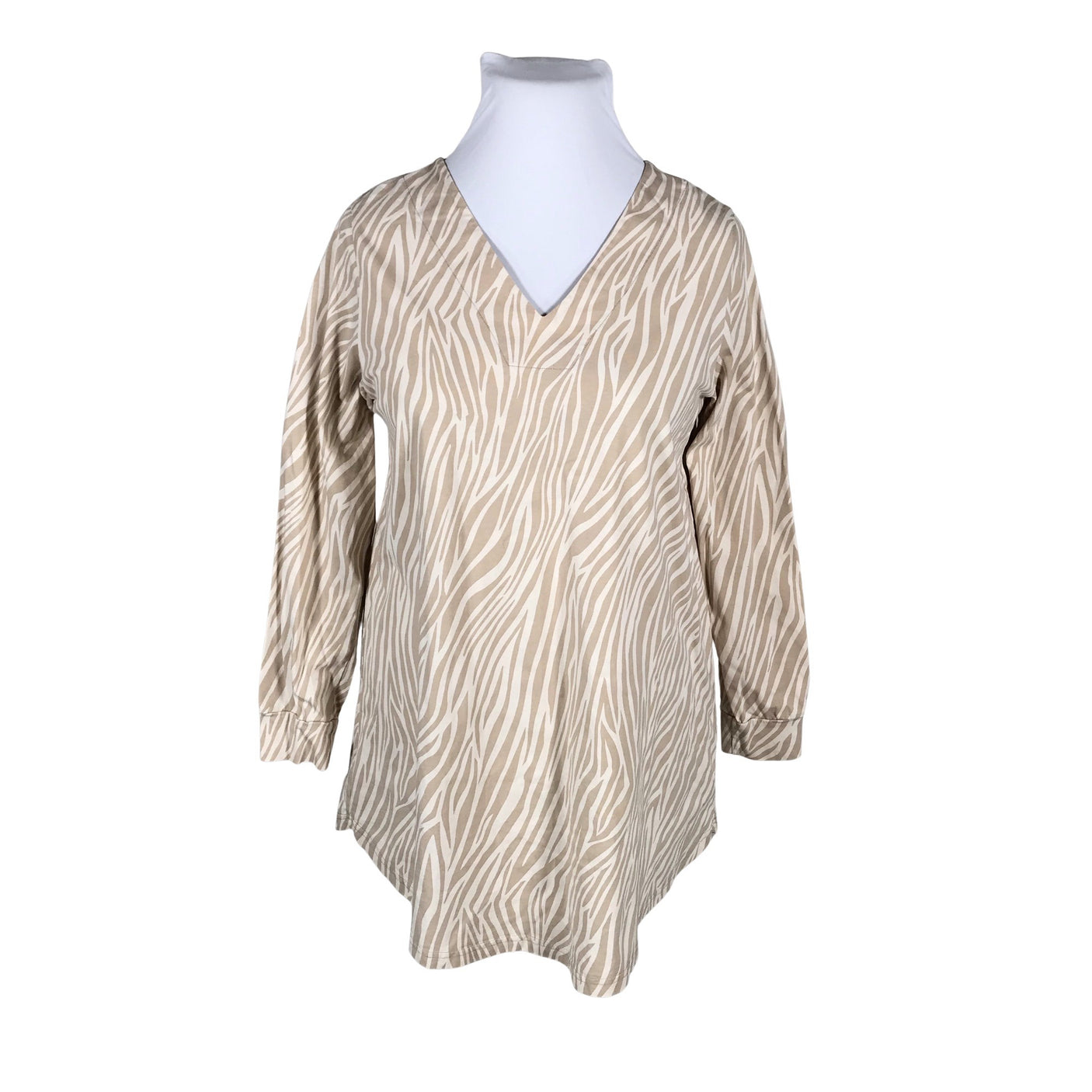 Unisex NOSH - Trikotaažist tuunika, suurus 42 - Beige (1)