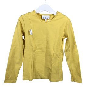 Unisex Gugguu - Trikotaažist pluus, suurus 110 - 116 - Kollane (1)