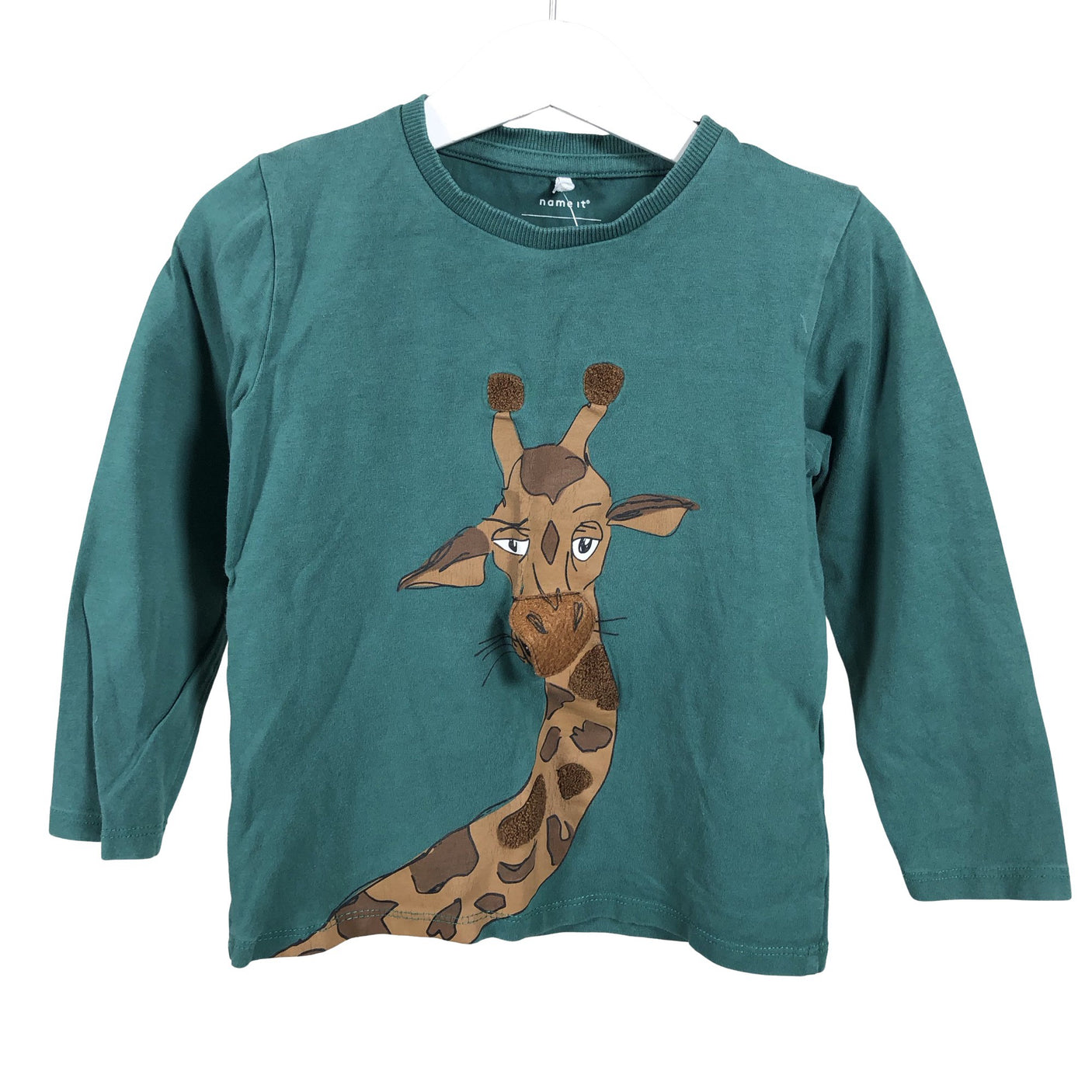 Unisex Name It - Trikotaažist pluus, suurus 98 - 104 - Roheline (1)