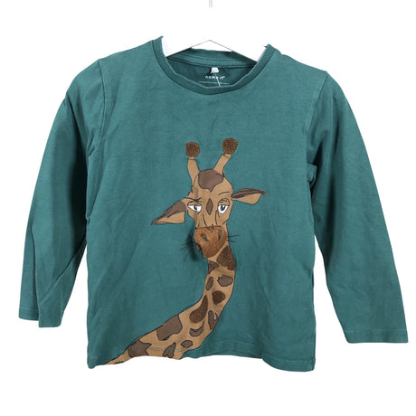 Unisex Name It - Trikotaažist pluus, suurus 98 - 104 - Roheline ()