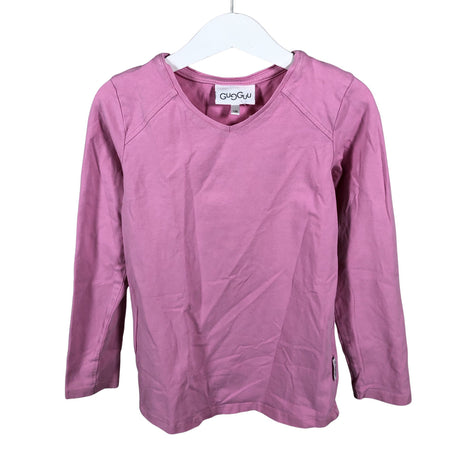 Unisex Gugguu - Trikotaažist pluus, suurus 122 - 128 - Heleroosa ()