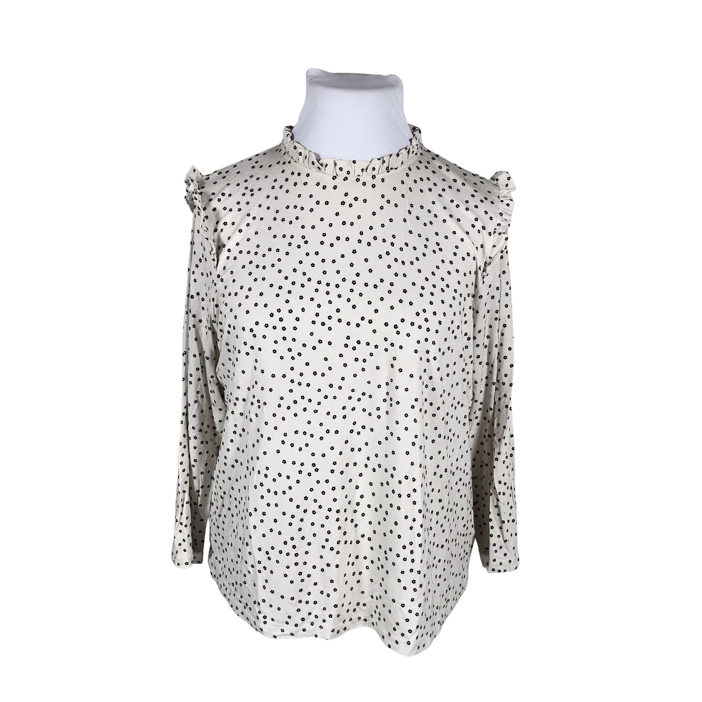 Unisex Noom - Trikotaažist pluus, suurus 42 - Beige (1)