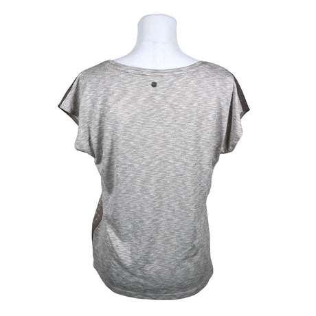 Unisex Taifun - Lühikeste käistega pluus, suurus 38 - Hall (2)