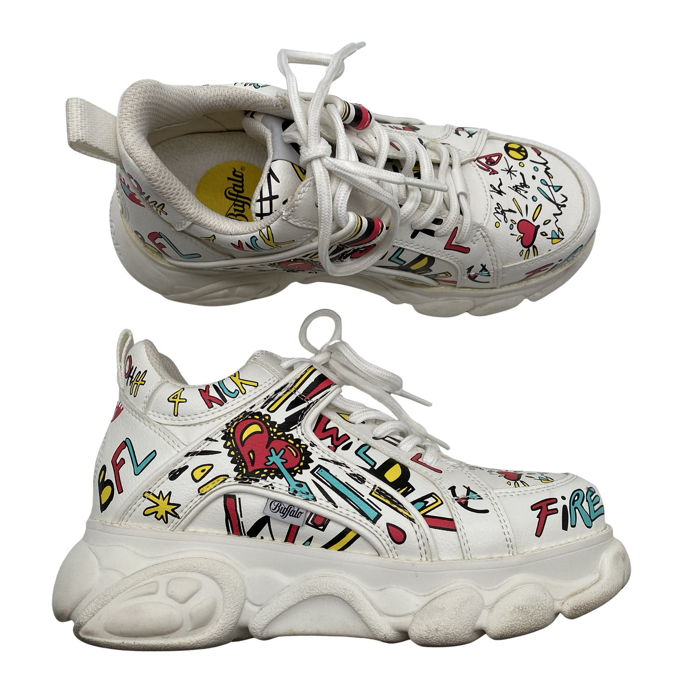 Unisex Buffalo - Tennised, suurus 39 - Valge (1)