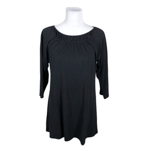 Unisex Nanso - Trikotaažist tuunika, suurus 38 - Must (1)