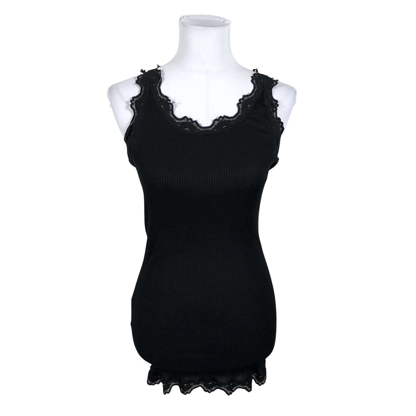 Unisex Rosemunde - Trikotaažist tuunika, suurus 38 - Must (1)