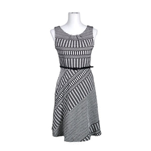 Unisex Comma - Trikotaažist kleit, suurus 38 - Valge (1)