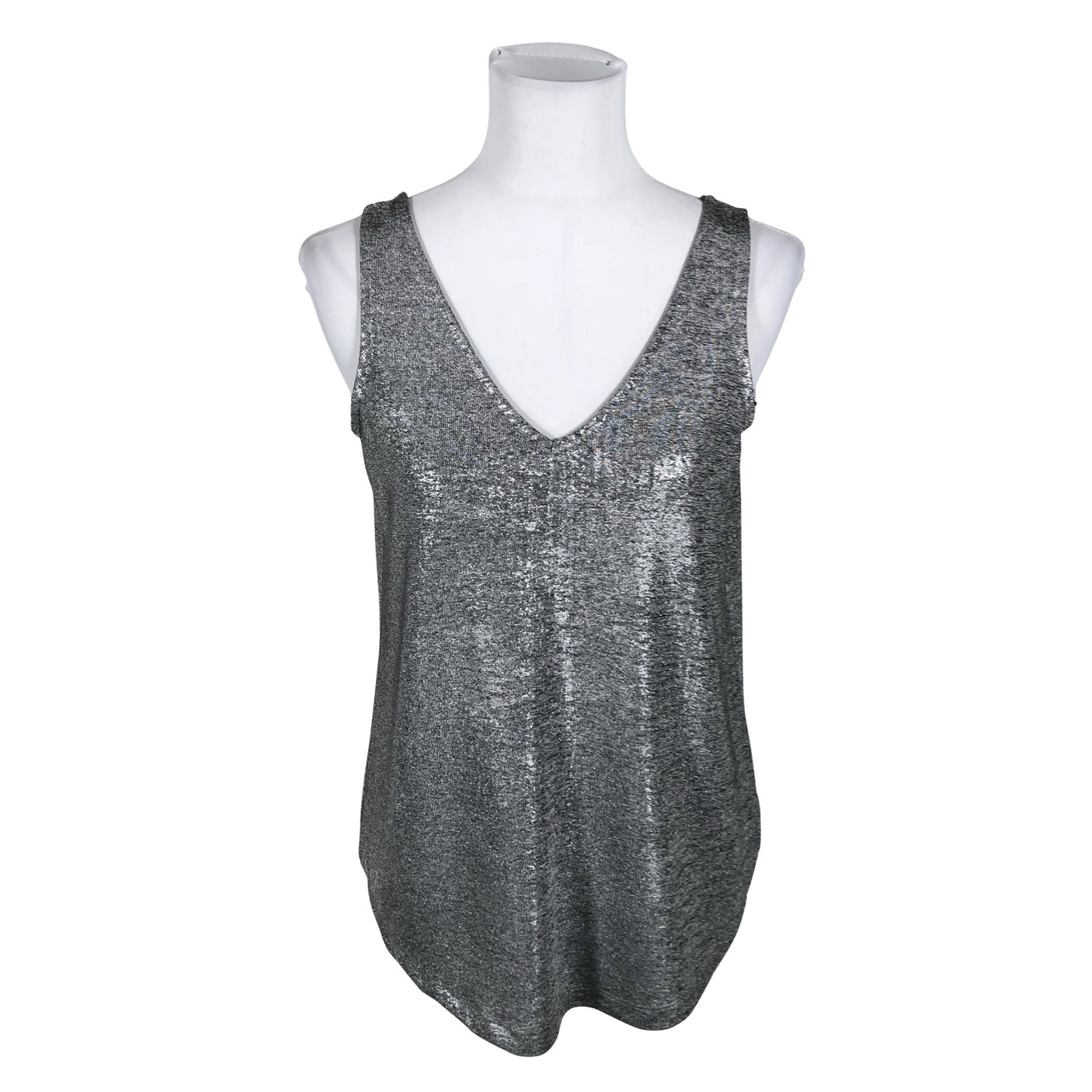 Unisex Next - Trikotaažist topp, suurus 34 - Hall (1)