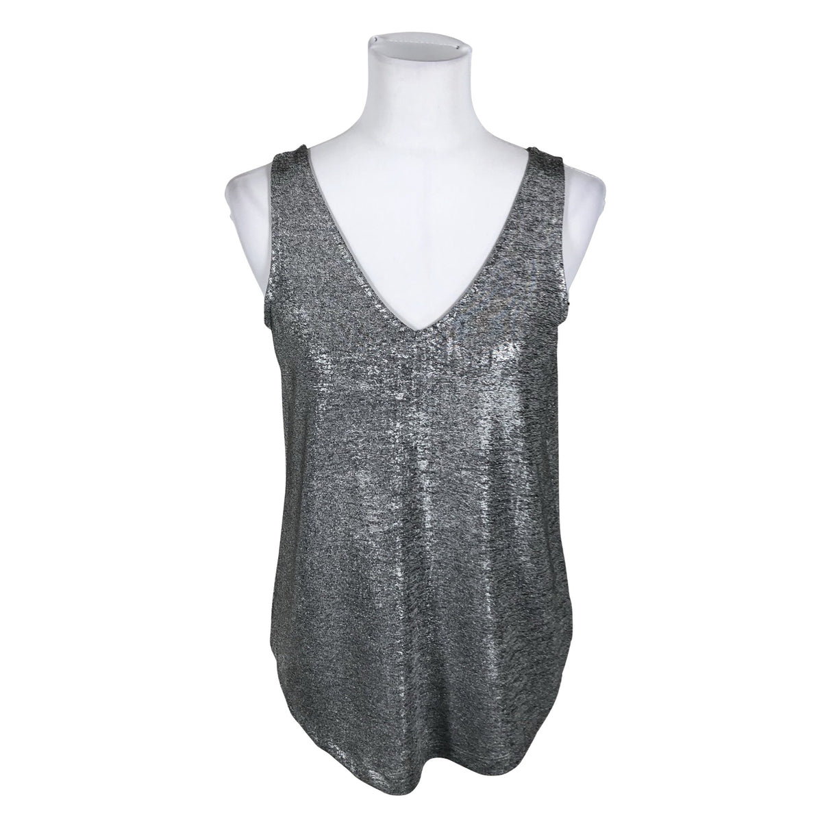 Unisex Next - Trikotaažist topp, suurus 36 - Hall (1)
