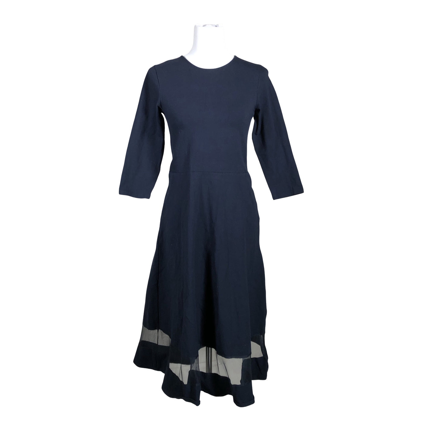 Unisex Monton - Trikotaažist kleit, suurus 36 - Sinine (1)