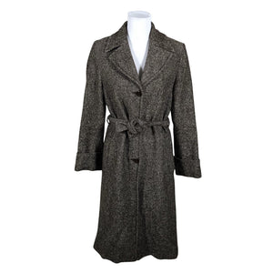 Unisex Benetton - Villane mantel, suurus 36 - Pruun (1)
