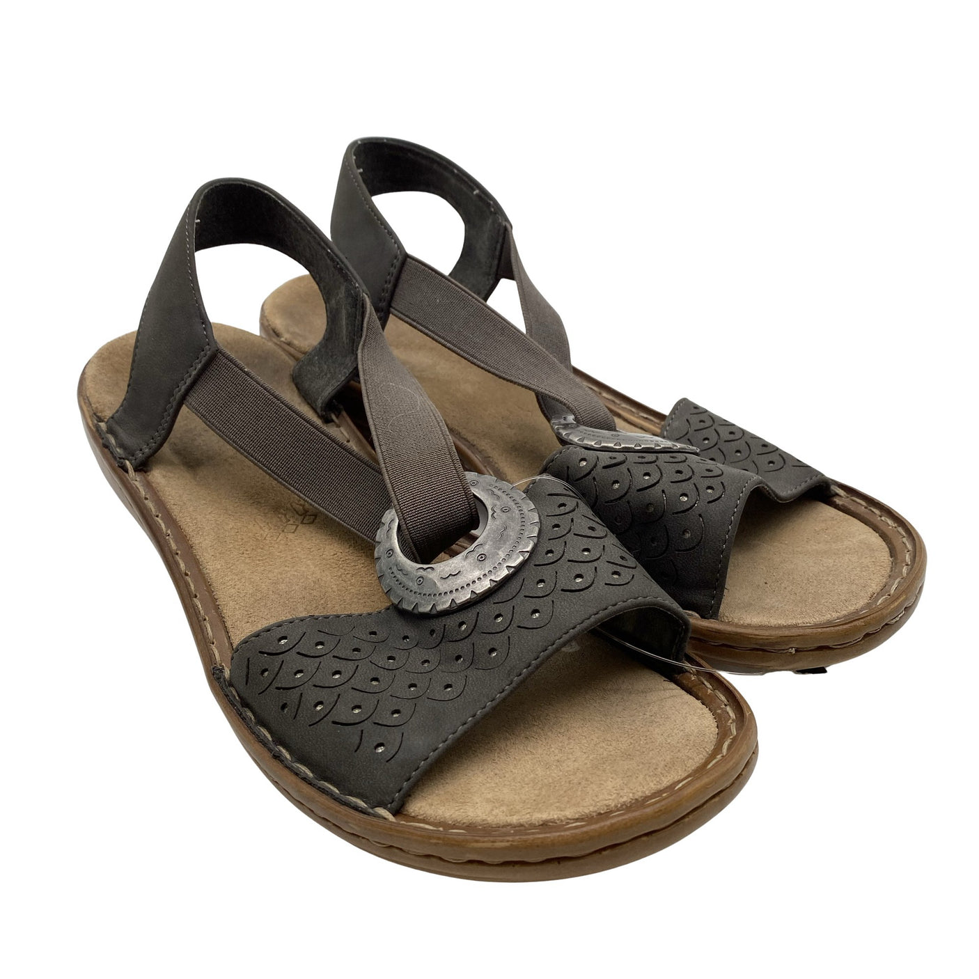 Unisex Rieker - Rihmikud, suurus 39 - Hall (2)