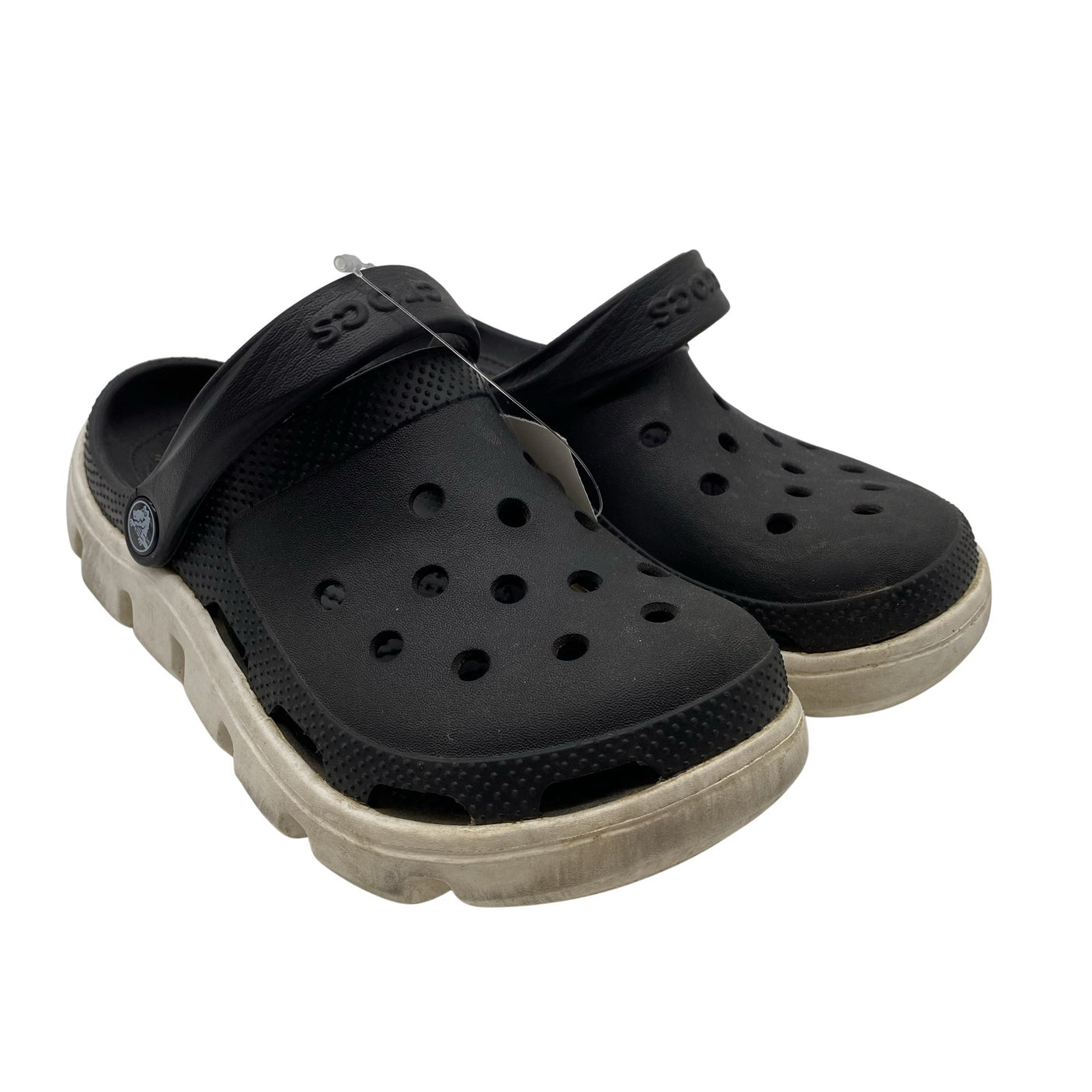 Unisex Crocs - Lahtise kannaga jalanõud, suurus 38 - Must (2)