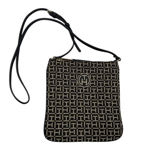 Unisex Tommy Hilfiger - Õlakott, suurus Midi - Must (1)
